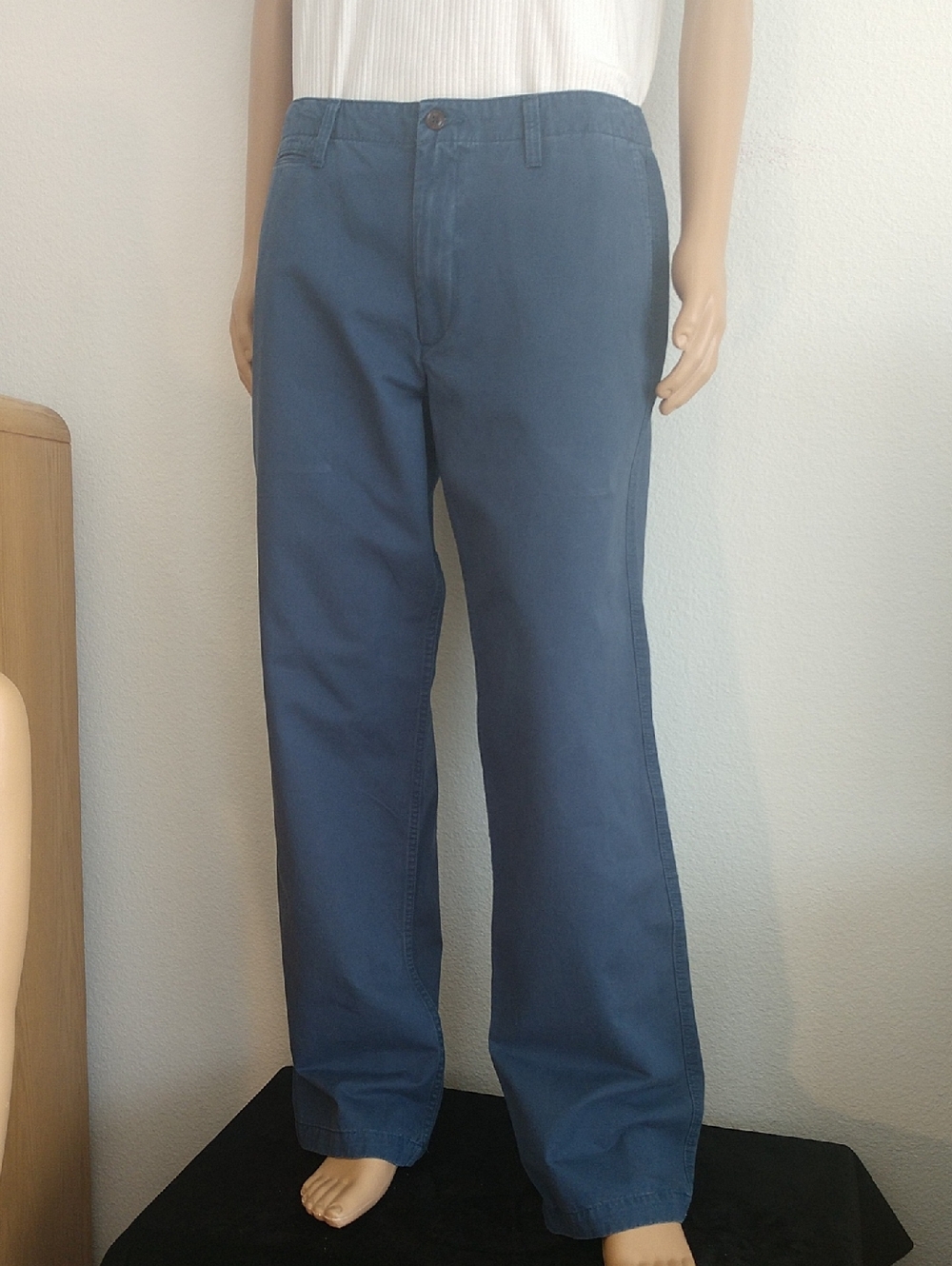 Dockers Men's Navy Straight-Leg Pants 36x34